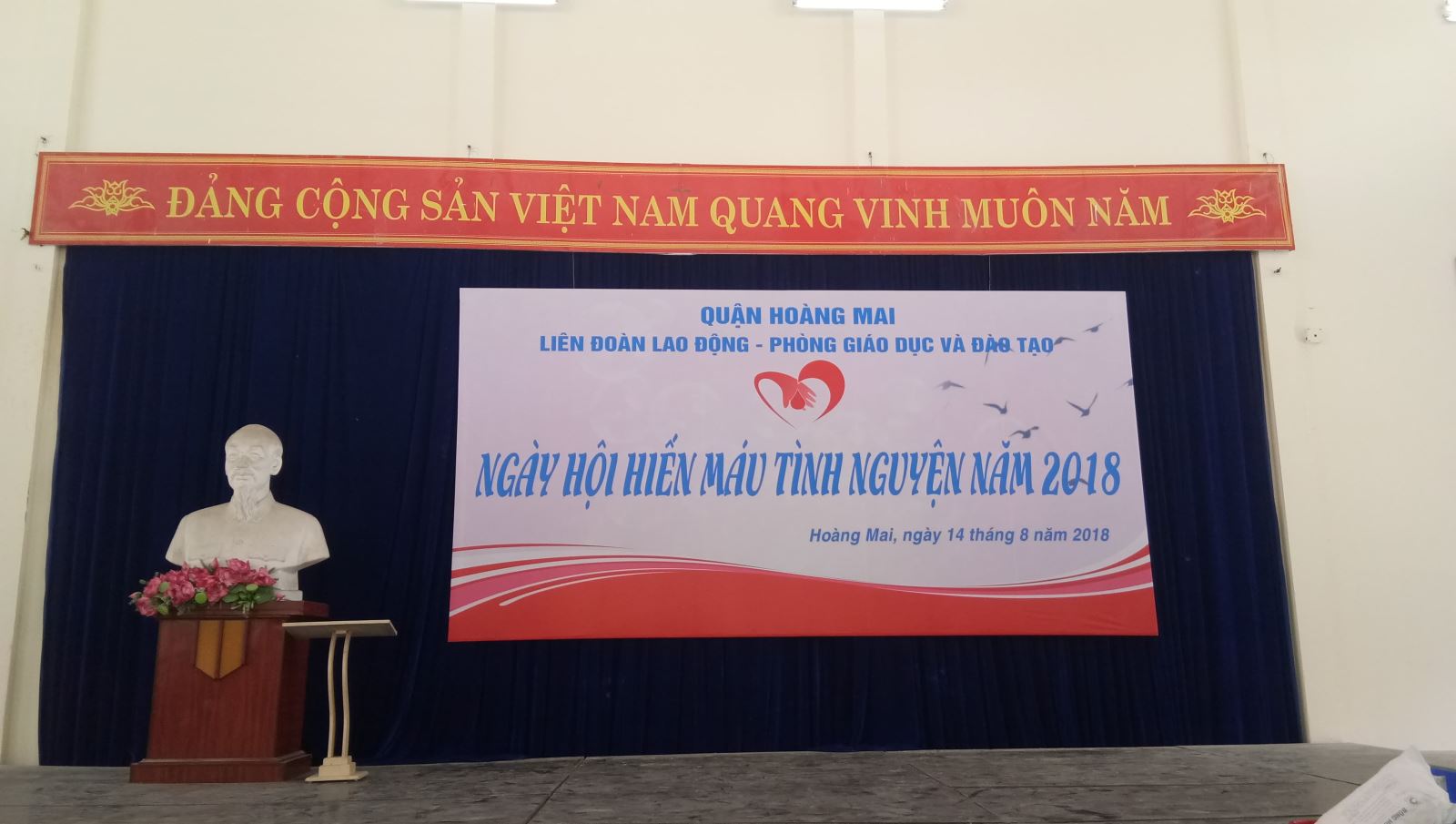 Môi Trường Việt nhiệt liệt hưởng ứng ngày hội "Hiến máu tình nguyện năm 2018”